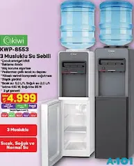 KİWİ KWP-8553 3 MUSLUKLU SU SEBİLİ